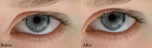 Step 4 liquify eye