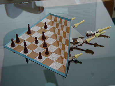 Floating Chess Board